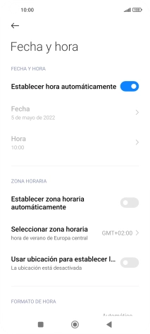 Pulsa el indicador junto a 