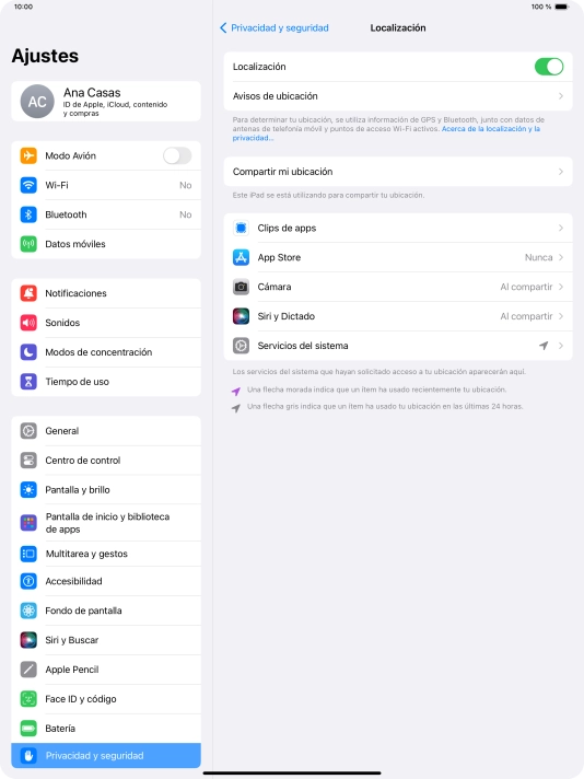 Pulsa la app deseada.