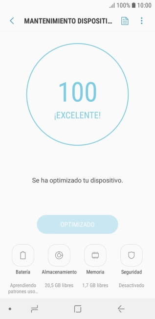 Pulsa Batería.