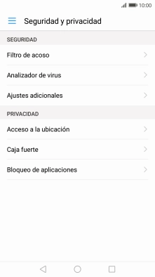 Pulsa Acceso a la ubicación.