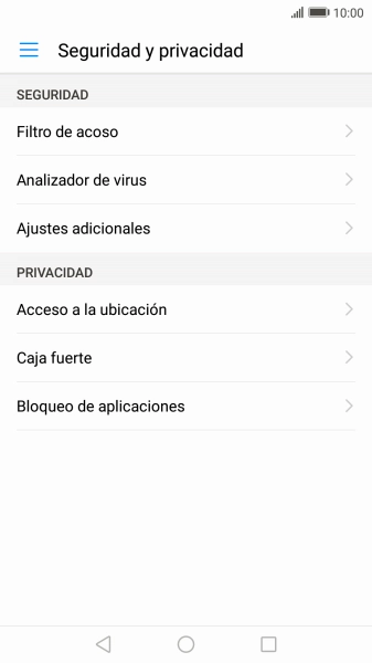 Pulsa Acceso a la ubicación.