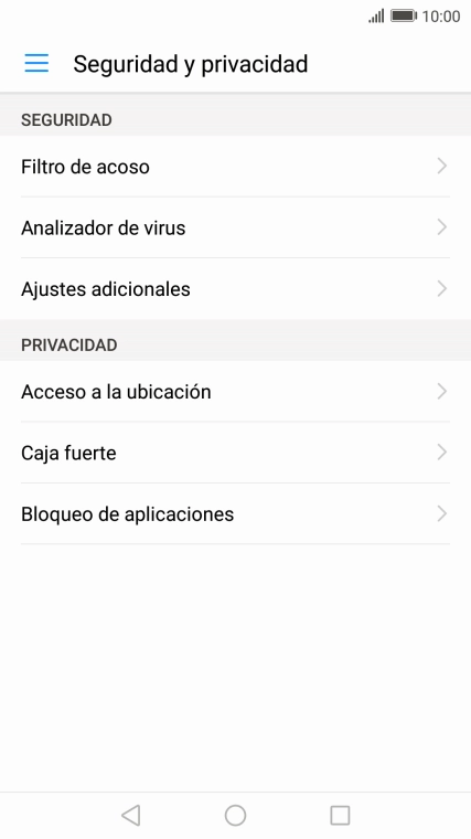 Pulsa Acceso a la ubicación.