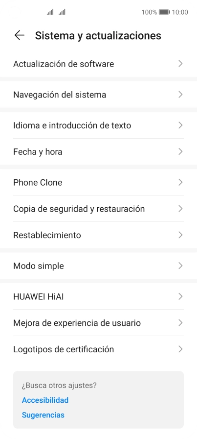 Pulsa Fecha y hora.