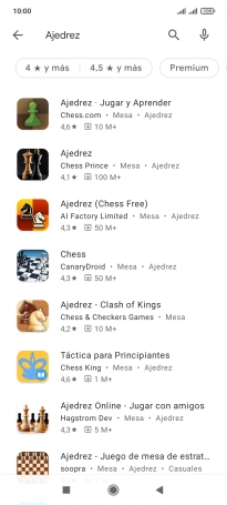 Pulsa la app deseada.