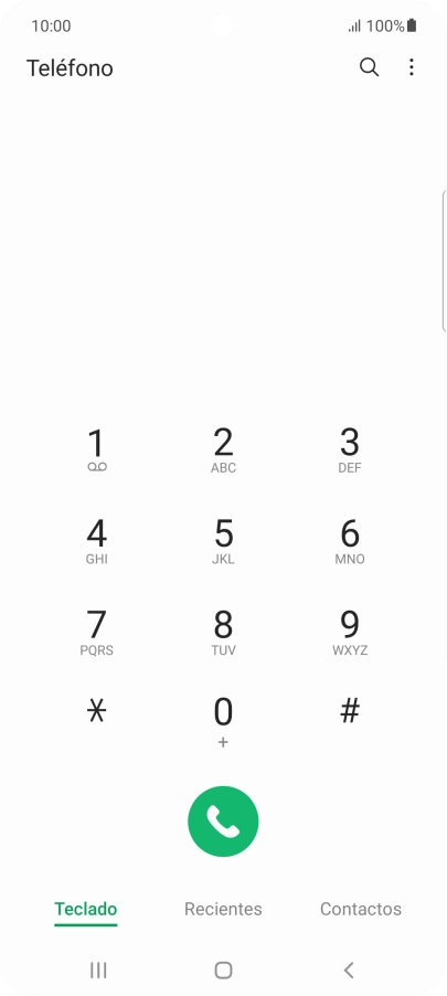 Pulsa el icono de menú.