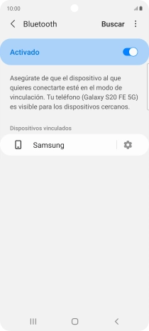 Pulsa la tecla de inicio para terminar y regresar a la pantalla de inicio.
