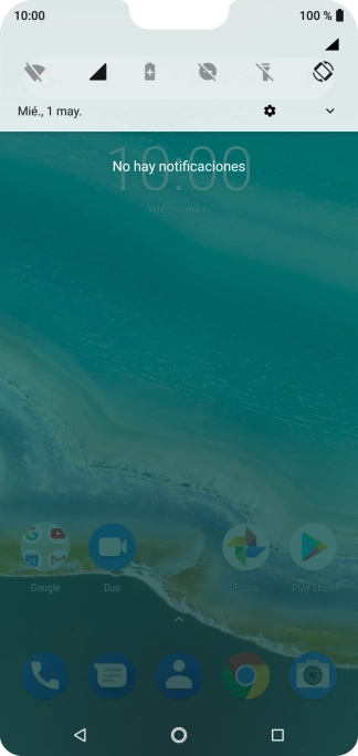 Pulsa el icono de ajustes.