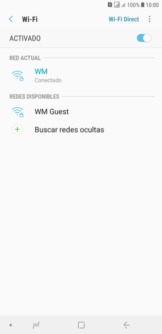 Pulsa la tecla de inicio para terminar y regresar a la pantalla de inicio.