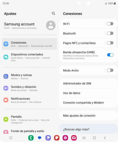 Pulsa Conexiones. Pulsa Conexiones.