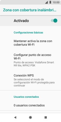 Pulsa la tecla de inicio para terminar y regresar a la pantalla de inicio.