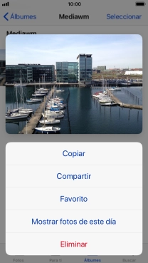 Pulsa la función deseada y sigue las indicaciones de la pantalla para utilizar la función seleccionada.