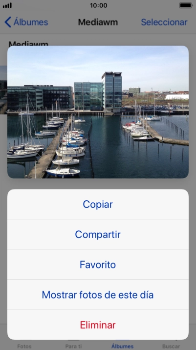 Pulsa la función deseada y sigue las indicaciones de la pantalla para utilizar la función seleccionada.