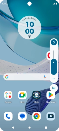 Pulsa el icono de modo de sonido.