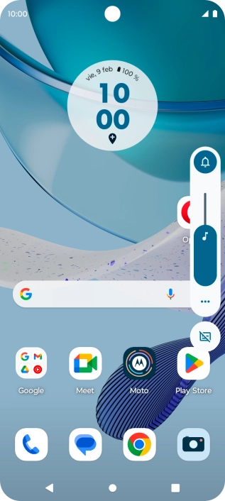 Pulsa el icono de modo de sonido.