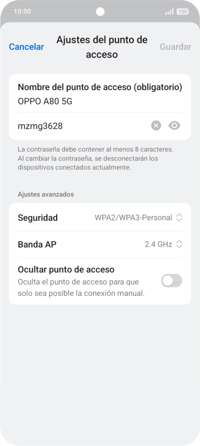 Pulsa en el campo bajo 