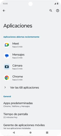Pulsa Ver las aplicaciones.