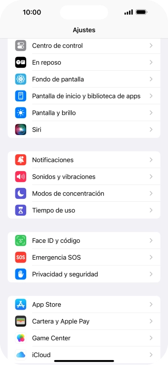 Pulsa Sonidos y vibraciones.
