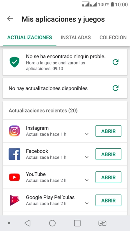 Pulsa INSTALADAS.