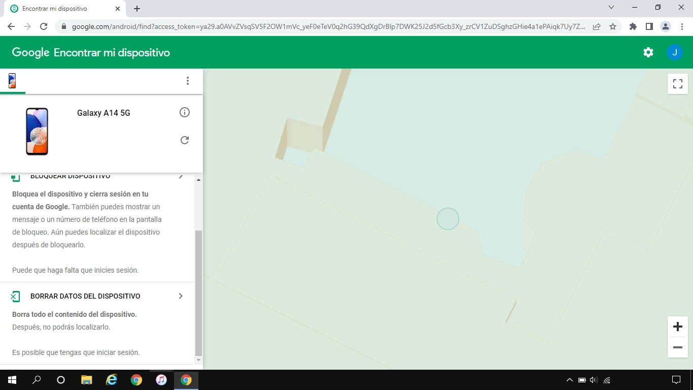 Haz clic en BORRAR DATOS DEL DISPOSITIVO y sigue las indicaciones de la pantalla para eliminar todo el contenido de tu teléfono. Ten en cuenta que ya no podrás utilizar la función de 