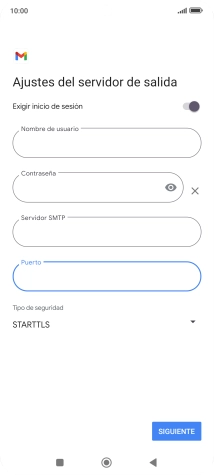 Pulsa la lista desplegable bajo 