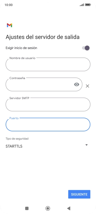 Pulsa la lista desplegable bajo 
