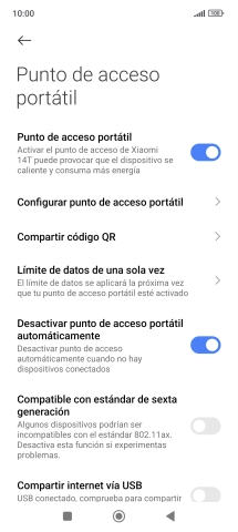 Pulsa la tecla de inicio para terminar y regresar a la pantalla de inicio.