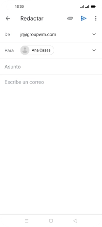 Pulsa Asunto e introduce el asunto deseado.