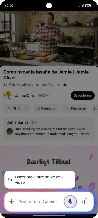 Pulsa Hacer preguntas sobre este vídeo.