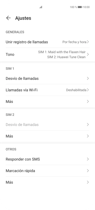 Pulsa Desvío de llamadas.
