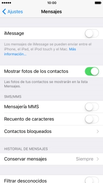 Pulsa el indicador junto a 