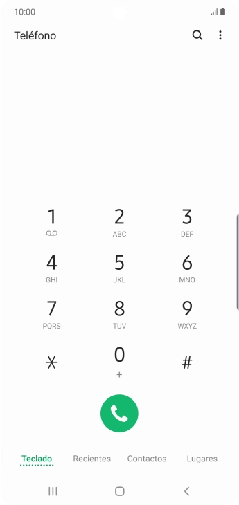 Pulsa el icono de menú.