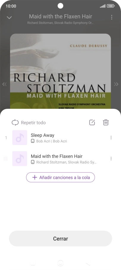 Pulsa el icono de añadir.