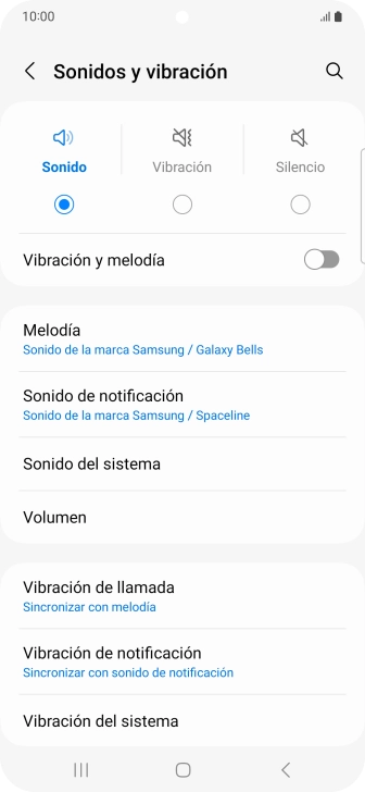Pulsa Melodía.