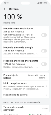 Pulsa el indicador junto a 