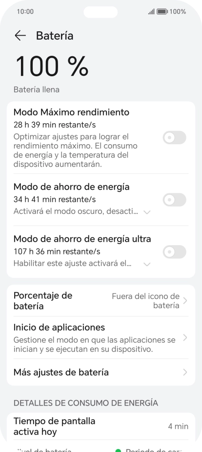 Pulsa el indicador junto a 