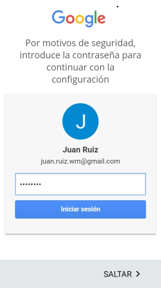 Pulsa Iniciar sesión.