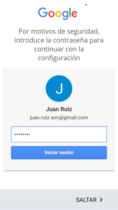 Pulsa Iniciar sesión.