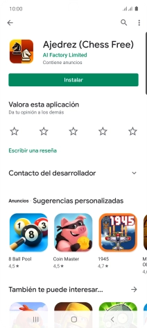 Pulsa la tecla de inicio para terminar y regresar a la pantalla de inicio. Pulsa la tecla de inicio para terminar y regresar a la pantalla de inicio.