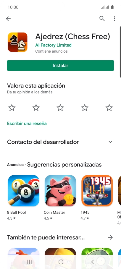 Pulsa la tecla de inicio para terminar y regresar a la pantalla de inicio. Pulsa la tecla de inicio para terminar y regresar a la pantalla de inicio.