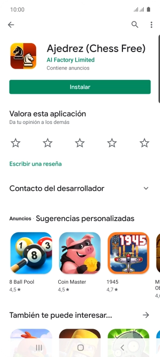 Pulsa la tecla de inicio para terminar y regresar a la pantalla de inicio. Pulsa la tecla de inicio para terminar y regresar a la pantalla de inicio.