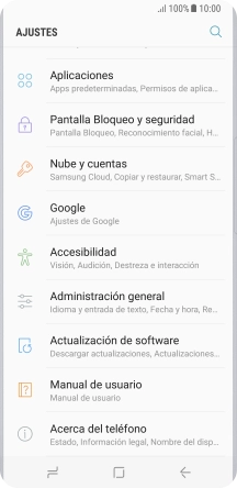 Pulsa Actualización de software.