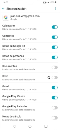 Pulsa la tecla de inicio para terminar y regresar a la pantalla de inicio.