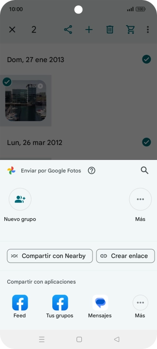 Pulsa Más.