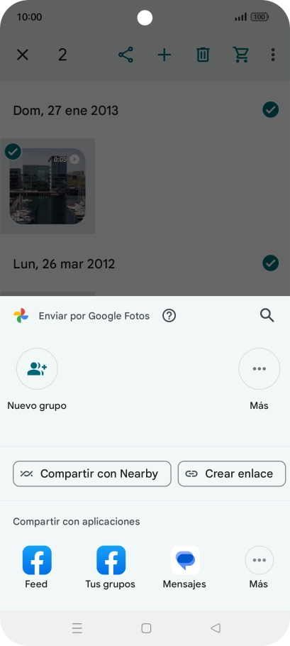Pulsa Más.