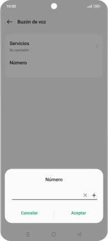 Introduce 22177 y pulsa Aceptar.