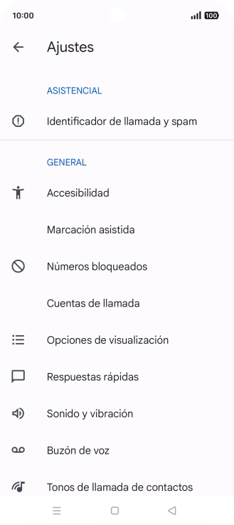 Pulsa Buzón de voz.