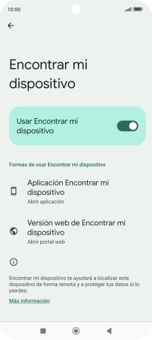 Pulsa la tecla de inicio para terminar y regresar a la pantalla de inicio.