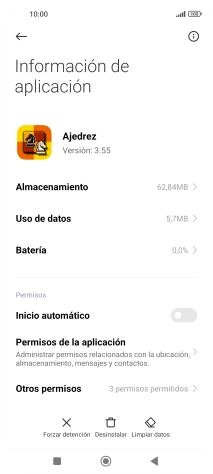 Pulsa Limpiar datos.