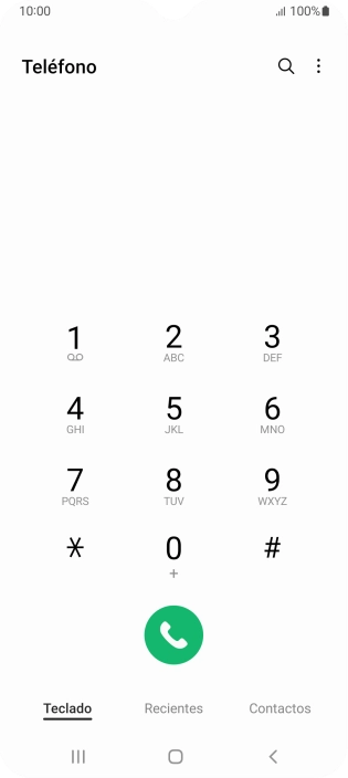 Pulsa el icono de menú.