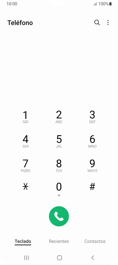 Pulsa el icono de menú.